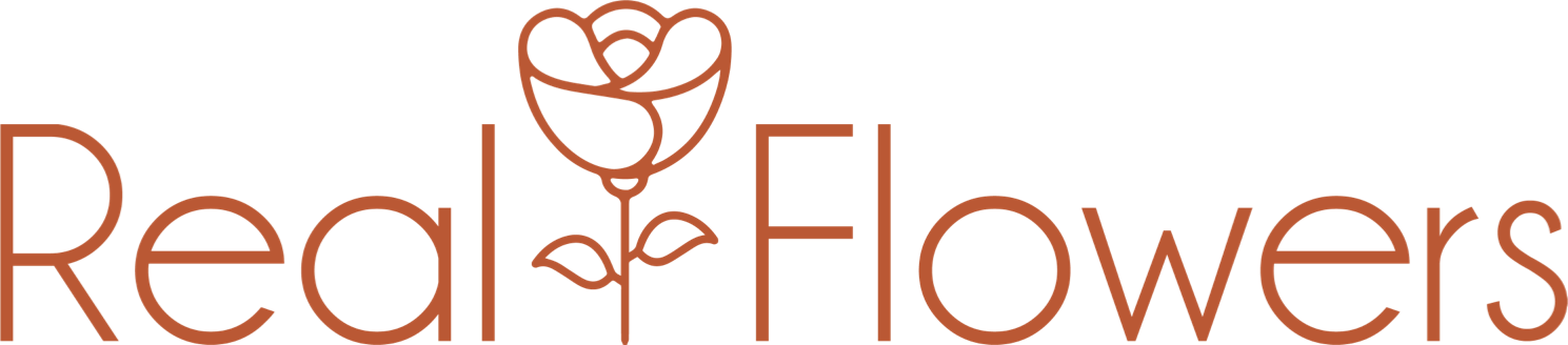 logo corto real flowers